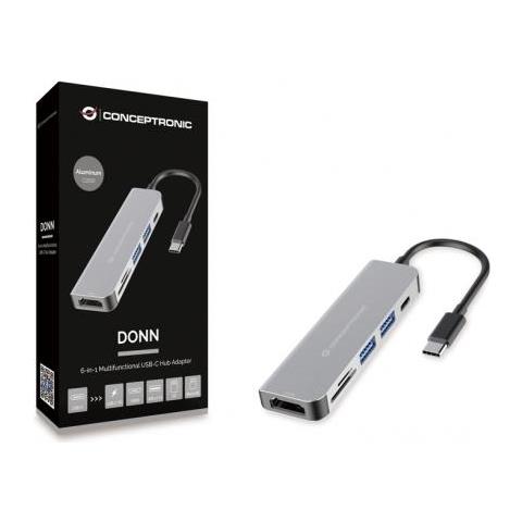 Adattatore Hub Usb-c 3.1 6 In 1 - Foto 3