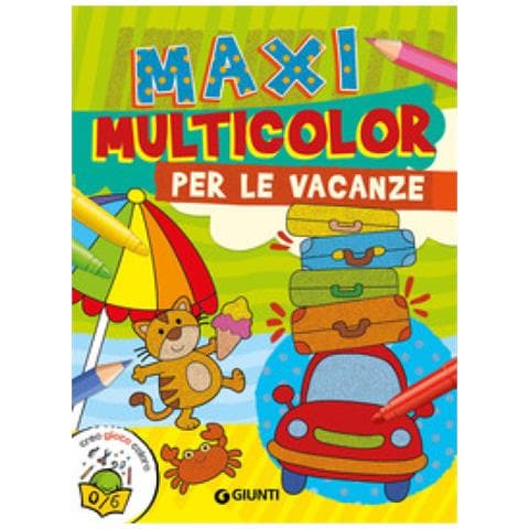 Maxi Multicolor Per Le Vacanze. Ediz. A Colori - Foto 1