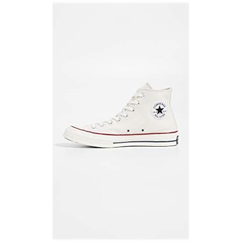 Converse Taylor Chuck 70 Hi, Scarpe Da Ginnastica Basse Unisex-adulto, Multicolore (parchment / garnet / egret 247), 40 Eu - Foto 2