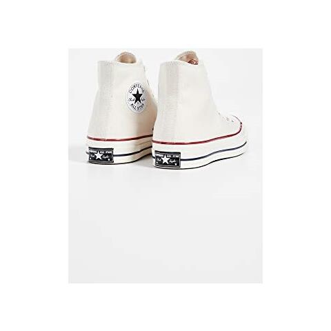 Converse Taylor Chuck 70 Hi, Scarpe Da Ginnastica Basse Unisex-adulto, Multicolore (parchment / garnet / egret 247), 40 Eu - Foto 5
