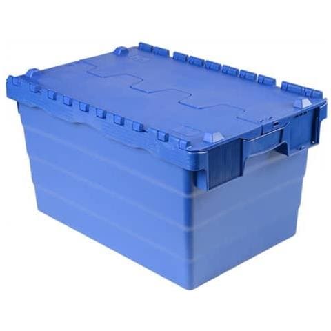 Cassa Impilabile Per Alimenti 600x400x320 Mm Blu Dsw5536 - Foto 1