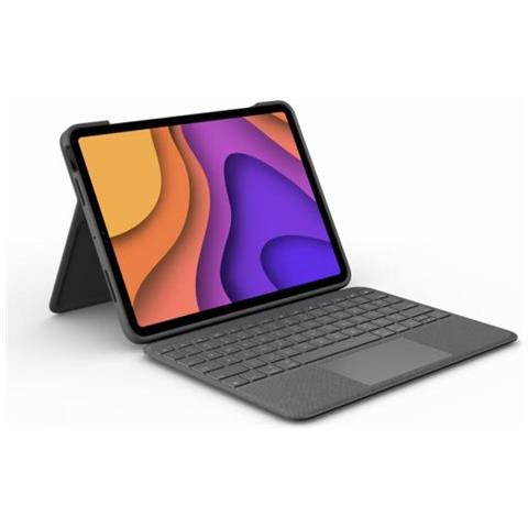 Folio Touch - Custodia tastiera e carta - con trackpad - retroilluminato  - Foto 1