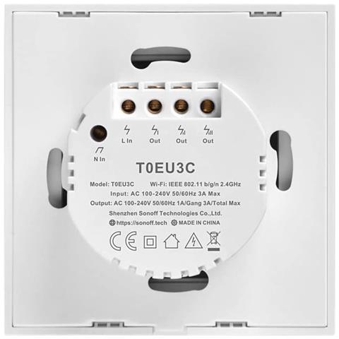 Smart Switch Wifi T0eu3c-tx (3-channels) - Foto 14