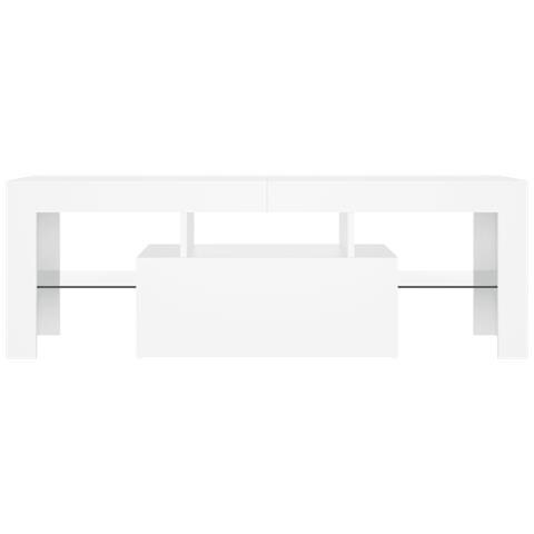 Mobile Porta TV con Luci LED Bianco 120x35x40 cm - Foto 11