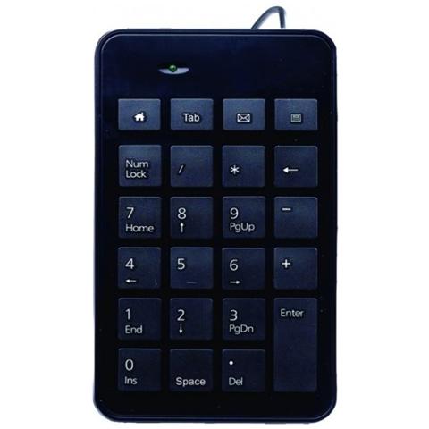 ML300894, USB, Alfanumerico, Cablato, Nero, Plastica, Monotono - Foto 1