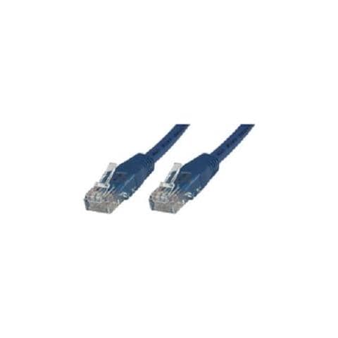 1.5m Cat6 RJ-45, Cat6, U / UTP (UTP), RJ-45, RJ-45, Maschio / maschio, Blu - Foto 1