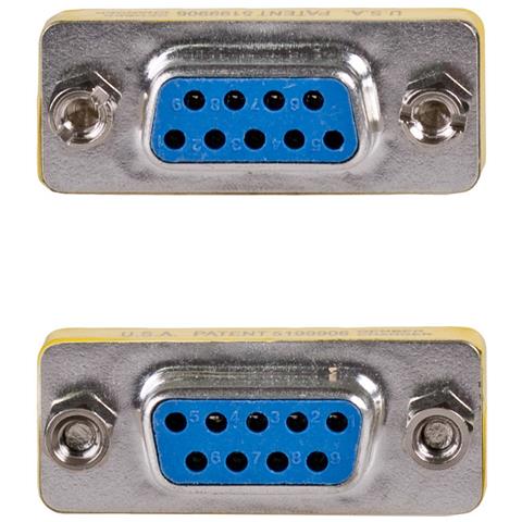 AK-AD-16 adattatore per inversione del genere dei cavi D-SUB Argento - Foto 2
