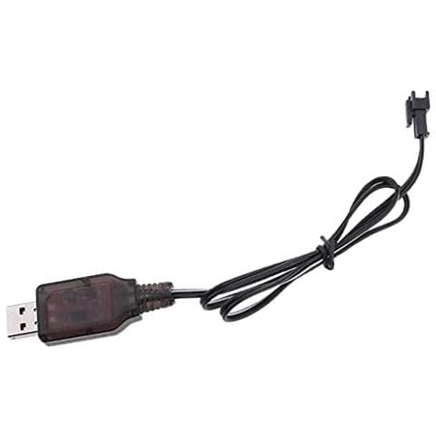 1 Pezzo Cavo Caricatore Usb Sm-2p 250mah Output Rc Auto Per Batterie 6v Ni-mh - Foto 1
