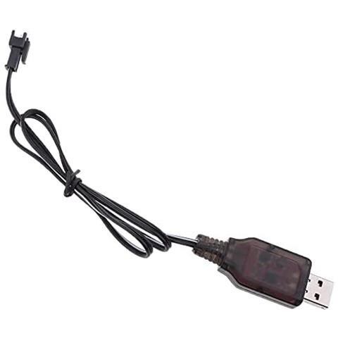 1 Pezzo Cavo Caricatore Usb Sm-2p 250mah Output Rc Auto Per Batterie 6v Ni-mh - Foto 3
