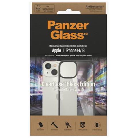 Clearcase Custodia Per Cellulare 15,5 Cm (6.1"") Nero, Trasparente - Foto 3