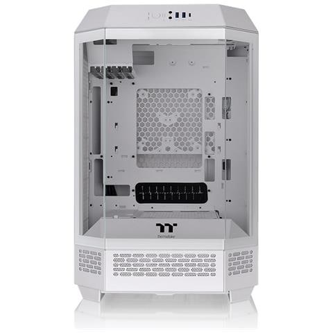 Case Tower 300 Micro Tower micro ATX, Mini-ITX 3 Porte USB 3.2 Colore Bianco (Finestrato) - Foto 2