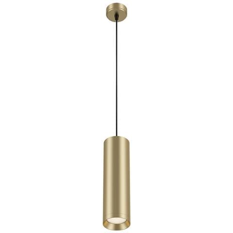 Lampadario A Sospensione Moderno Shelby Alluminio Oro 1 Luce Gu10 50w - Foto 1