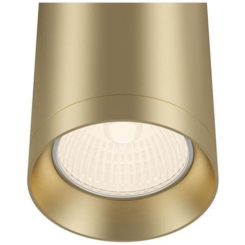 Lampadario A Sospensione Moderno Shelby Alluminio Oro 1 Luce Gu10 50w - Foto 3