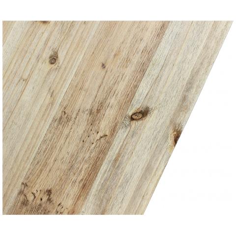 Carrello Scaffale Da Interno In Acciaio Nero Con 3 Ripiani In Legno - Foto 5