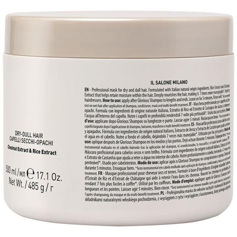 Alfaparf Il Salone Milano Glorious Mask 500ml- Maschera Per Capelli Secchi E Spenti - Foto 1