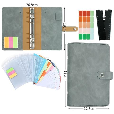 Raccoglitore Per La Gestione Del Budget A6 - Set Organizzativo Grey - Foto 1