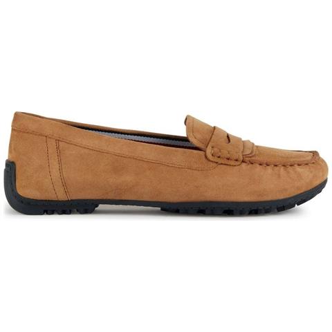 Kosmopolis Grip Moccasins Camel Mocassino Pelle Scamosciata /nabuk Scarpe Donna Marrone Eu 36, D35rca 00021 C5006 - Foto 1
