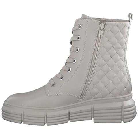 Ivory Casual Closed Booties Stivaletti Sintetico E Tessile Scarpe Donna Beige Eu 39, 5-25202-41 131 - Foto 3