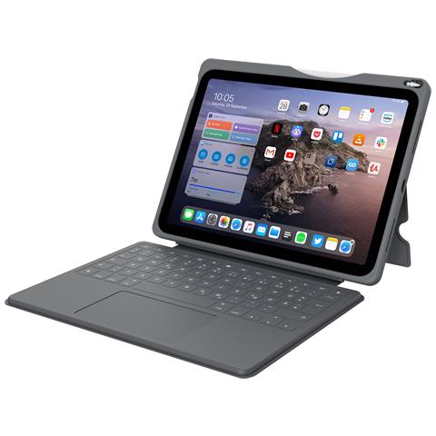 Tastiera Docking 4260734840938 (Layout Tedesco) Colore Grigio - Foto 1