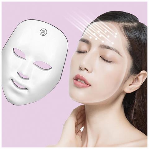 Maschera Tattile Con Luce Led Trattamento A 7 Colori - Foto 2