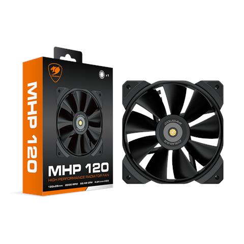 MHP 120 Case per computer Ventilatore 12 cm Nero 1 pz - Foto 2