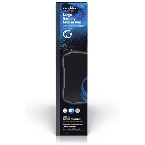 GMPD100BK tappetino per mouse Tappetino per mouse per gioco da computer Nero, Blu - Foto 6