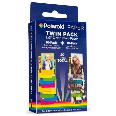 Carta Fotografica Polaroid Polz2x320mix Zink Twin Pack - Foto 1