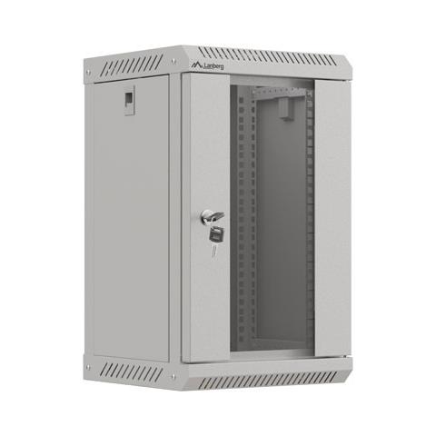 Lanberg WF11-3309-10S, Da parete, 9U, 30 kg, Lucchetti, Griglie, Gestione dei cavi ottimizzata - Foto 1