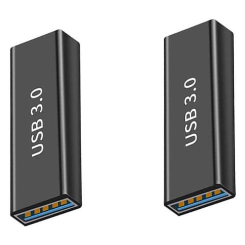 Adattatore Usb Femmina 3.0 A Usb Femmina Dritto (confezione Da 2) - Foto 1