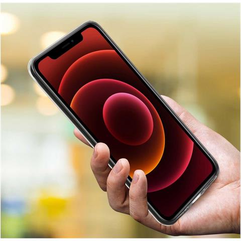 ALTCIP12TRANS custodia per cellulare 13,7 cm (5.4") Cover Nero, Trasparente - Foto 2