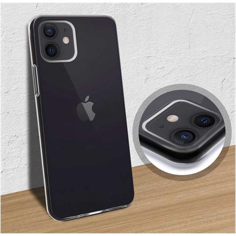 ALTCIP12TRANS custodia per cellulare 13,7 cm (5.4") Cover Nero, Trasparente - Foto 4