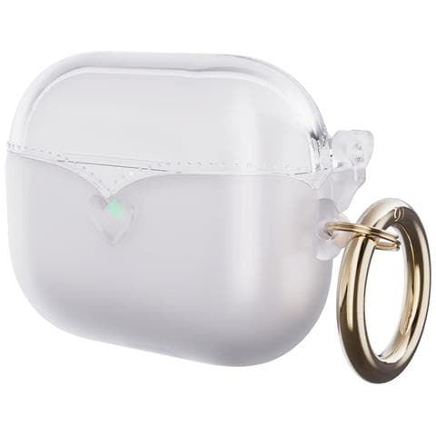 Custodia Per Airpods Pro 2 In Tpu Con Portachiavi Trasparente - Foto 1