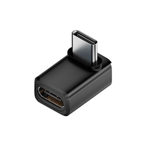 Adattatore Usb-c Femmina A Maschio Ad Angolo Retto 240w 80gbps (confezione Da 2) Black - Foto 3
