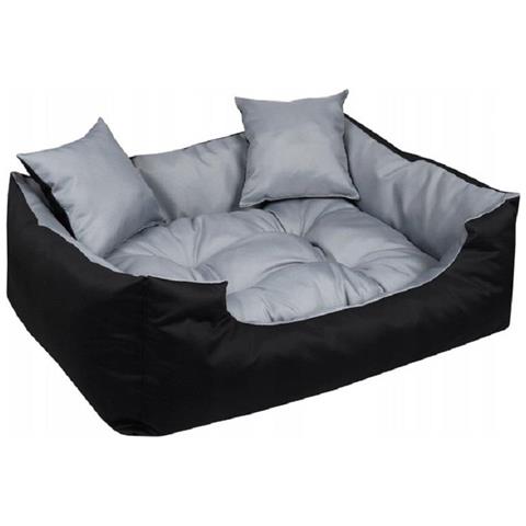 130x105 cm ECCO Letto per cani impermeabile grigio - Foto 2