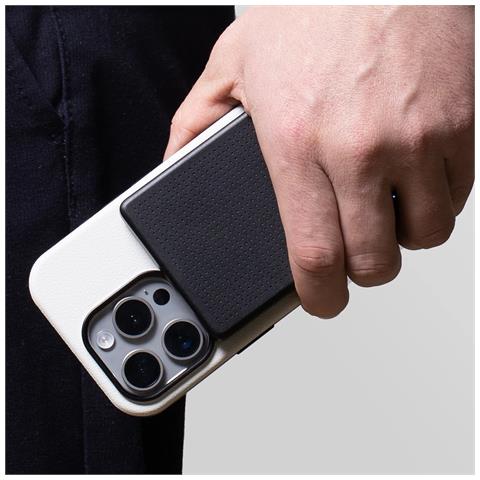 Batteria Esterna 5000 Mah Magsafe E Qi2 15 W Con Cavo Usb-c Pd 20 W, Nero - Foto 2