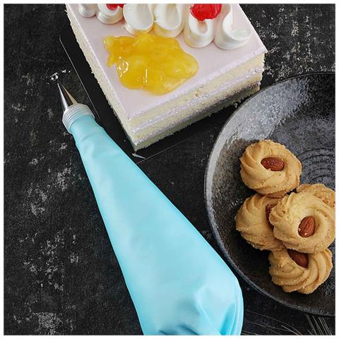 Set Da 10 Sac À Poche In Silicone Riutilizzabili Per Pasticceria E Decorazione Torte 14 Pollici - Foto 7
