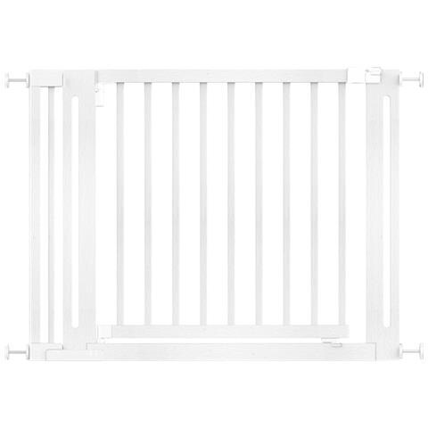 Safetots Cancelletto Elegance In Legno, Bianco, 105cm - 113cm, Cancelletto Di Sicurezza A Pressione, Passaggio Extra Largo Di 73cm - Foto 1