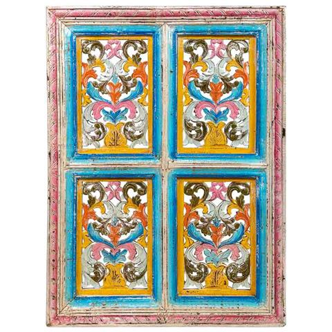 Pannello In Legno Intagliato 74x5x103 - Foto 2