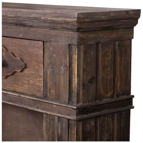 Rivestimento Camino In Legno 121x32,5x120h Cm - Foto 8
