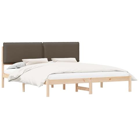 Letto con Testiera Rivestita Talpa 200 x 200 cm - Foto 1