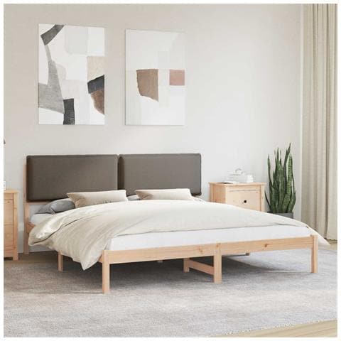 Letto con Testiera Rivestita Talpa 200 x 200 cm - Foto 2