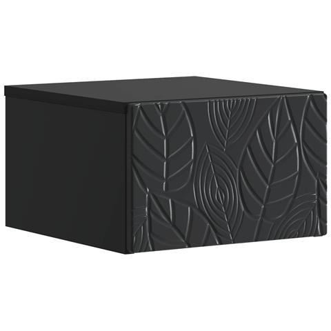 Tavolino da Parete Laterale Nero 34,5 x 33 x 20 cm - Foto 1