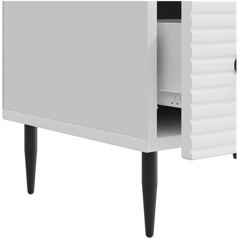 Mobile TV Bianco 147 x 34,5 x 30 cm Legno ingegnerizzato - Foto 9