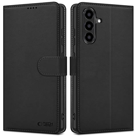 Custodia Per Samsung Galaxy A36 / A56 / A37 5g, Nera, In Pelle Sintetica Tech-protect - Foto 2