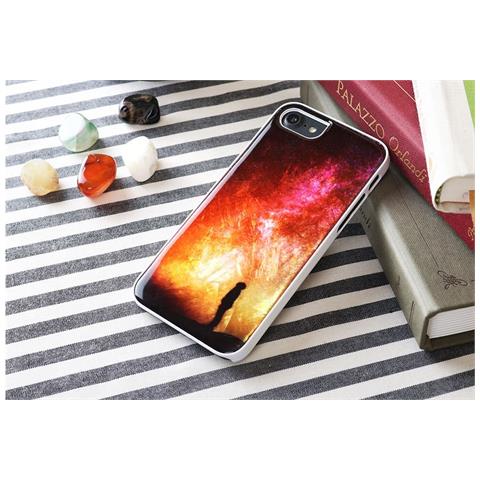 Custodia Apple Iphone 7/8 ""notte Stellata"" Bianca - Foto 3