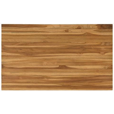 Piano del tavolo 120 x 70 x 3,5 cm Rettangolare Naturale - Foto 1