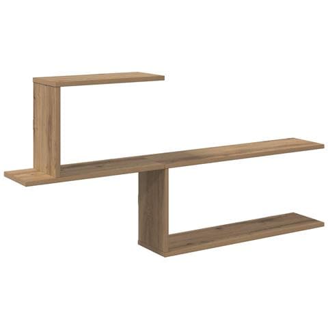 Scaffale da parete Rovere Artigianale 122 x 18 x 60 cm - Foto 1