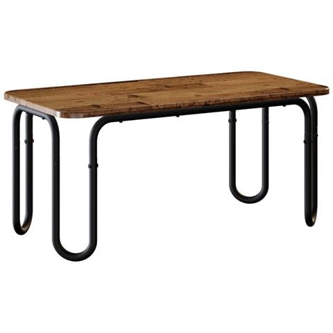 Tavolino da salotto Legno antico 100 x 50 x 45 cm - Foto 1