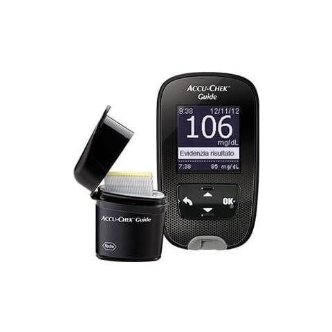 Kit Glucometro Accu-Chek Guide Mg /Dl + Pungidito Fastclix - Foto 1