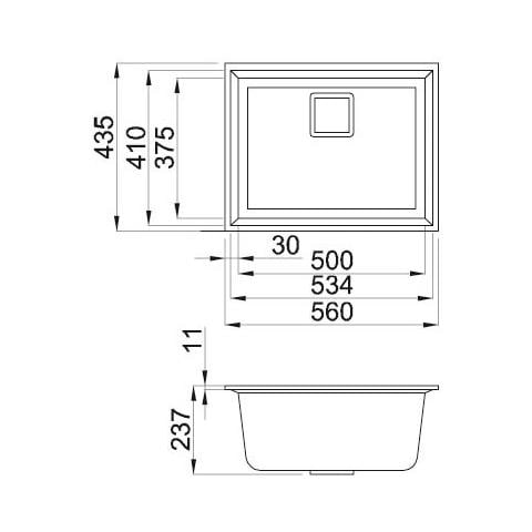 Lav. Karisma 105 56x43,5 1v Aluminium 79 Sottotop - Foto 2